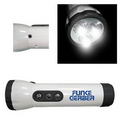 FM Scanner Radio LED Flashlight Combo